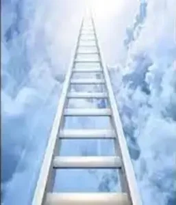 Jacob's ladder that he dreamed of- A lader going all the way to the heavens