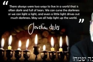Rabbi Sacks Chanukah quote