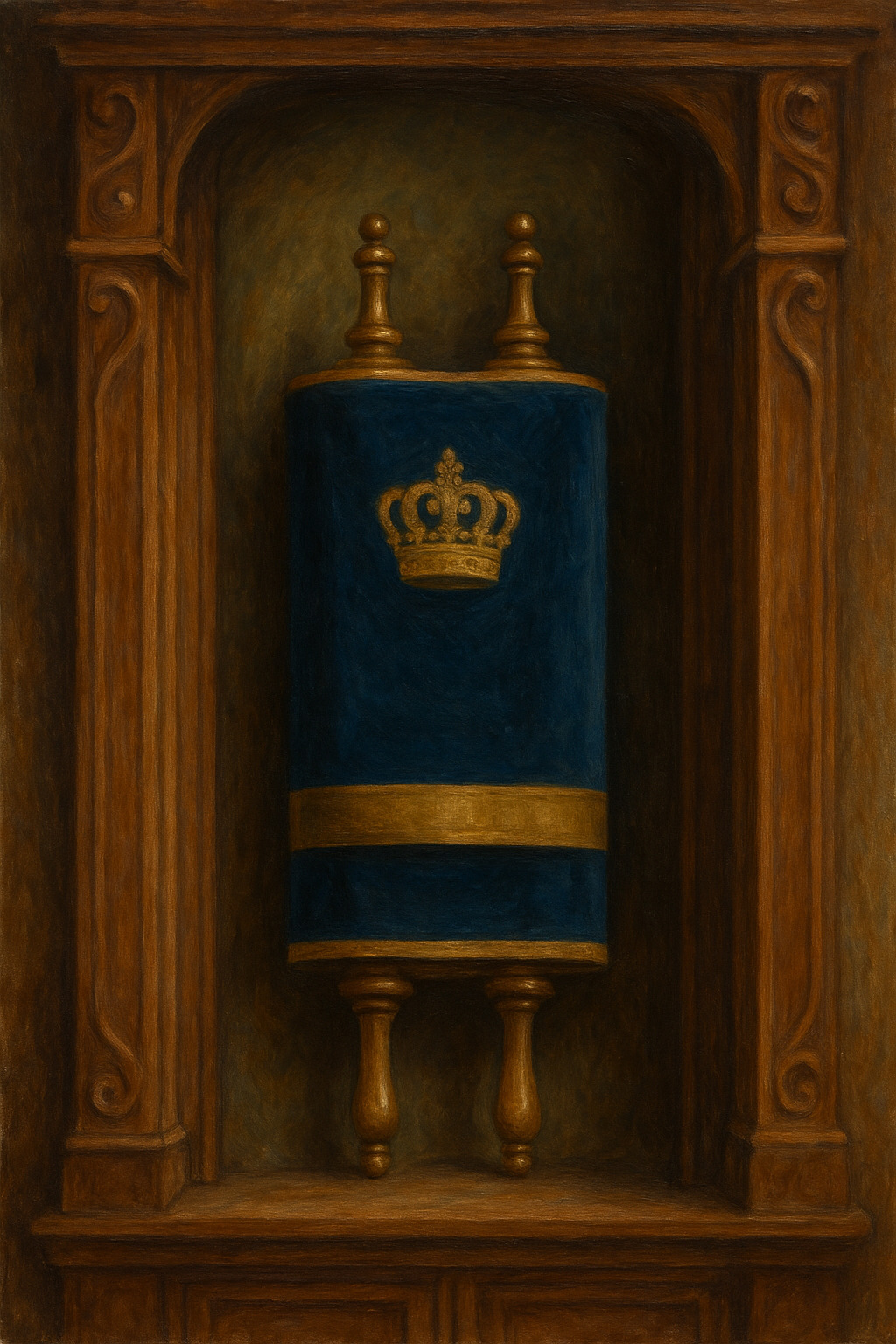 Torah in an aaron kodesh