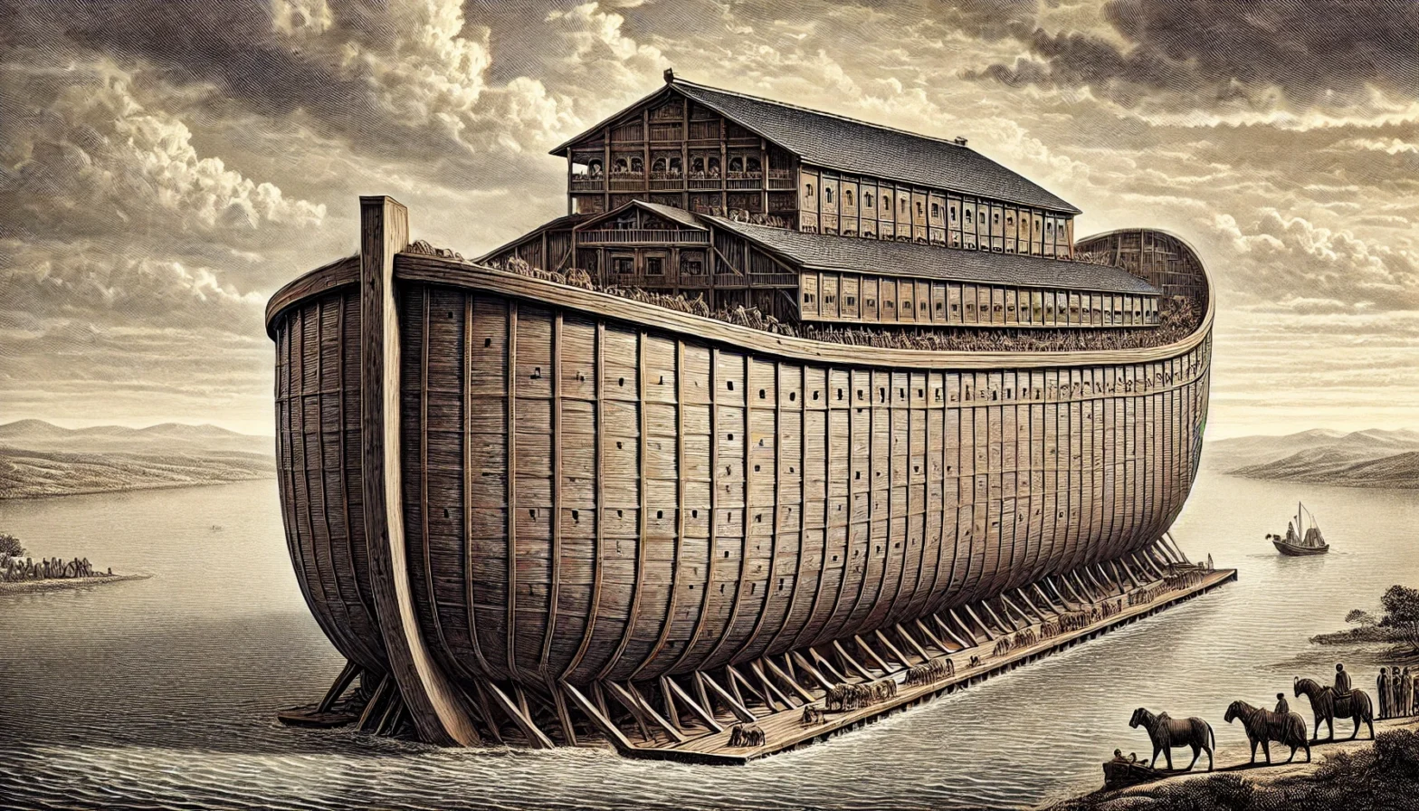 Detailed structure of Noah's ark